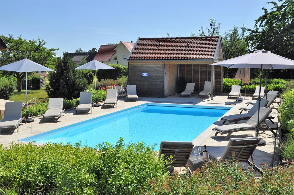 Hotel Aux Chants Des Oiseaux Ottrott Exterior foto
